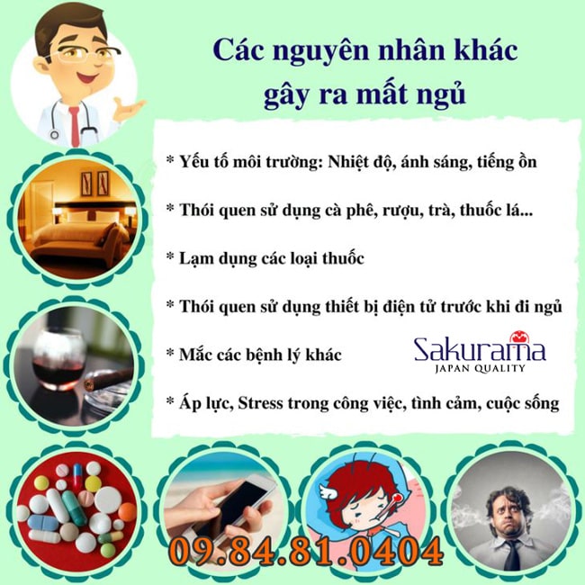 Nguyên nhân gây mất ngủ