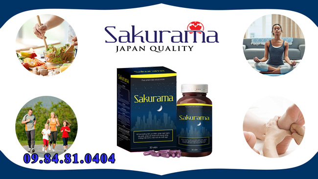Sakurama hỗ trợ cải thiện giấc ngủ